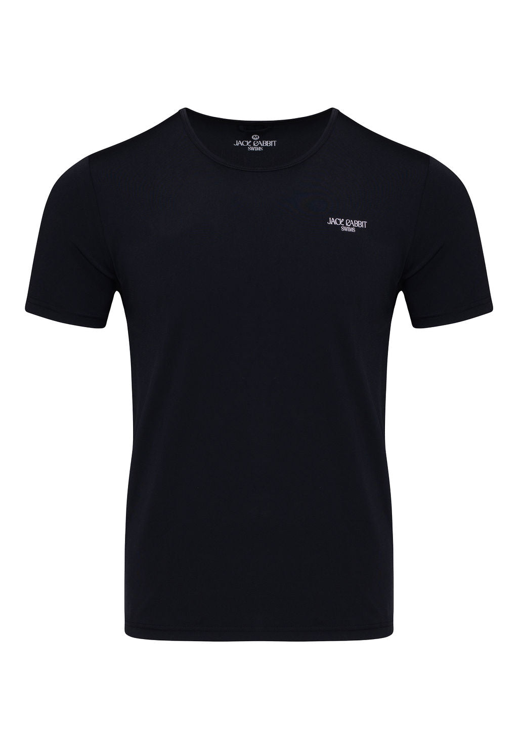 Short Sleeve Swim Tee Black