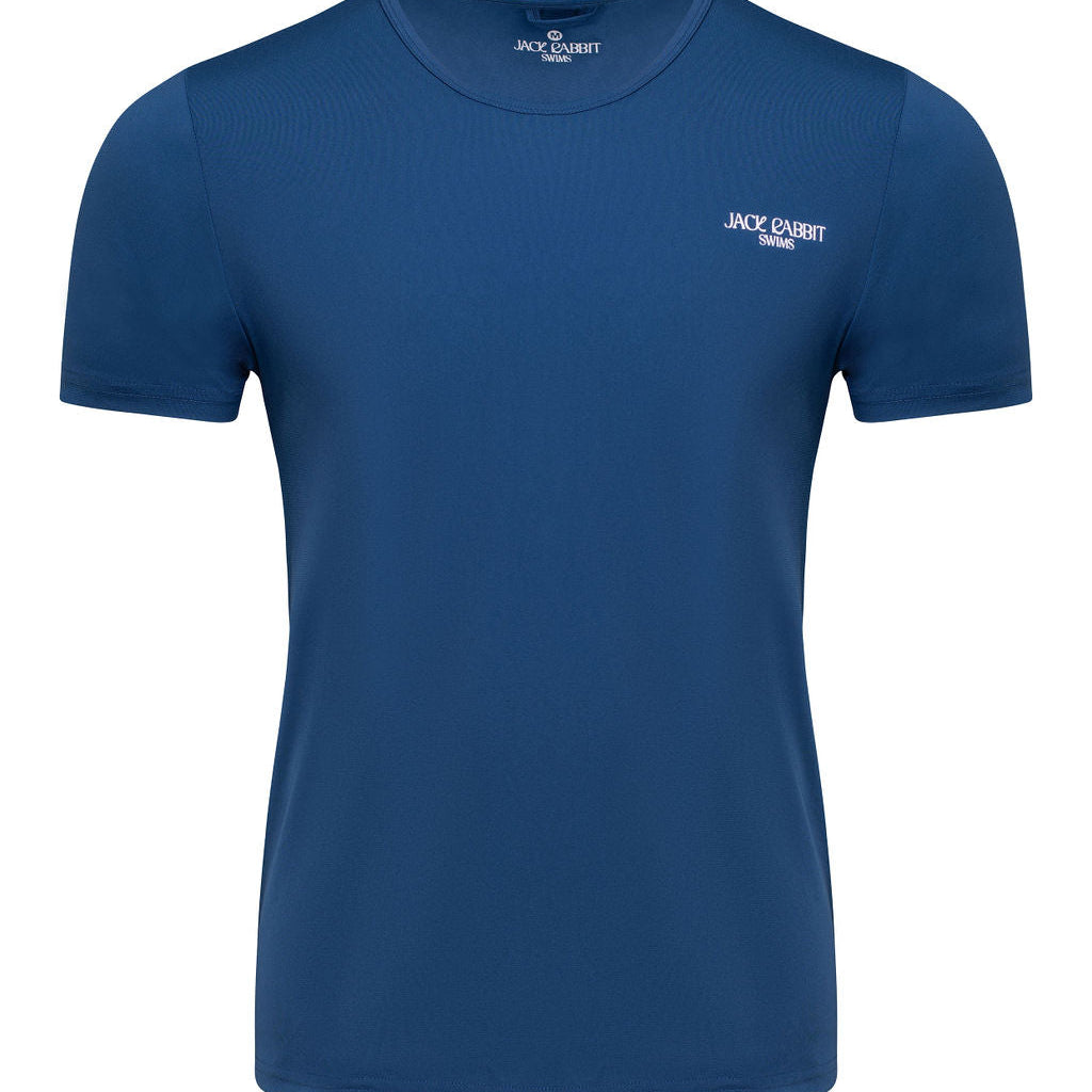 Short Sleeve Swim Tee Navy