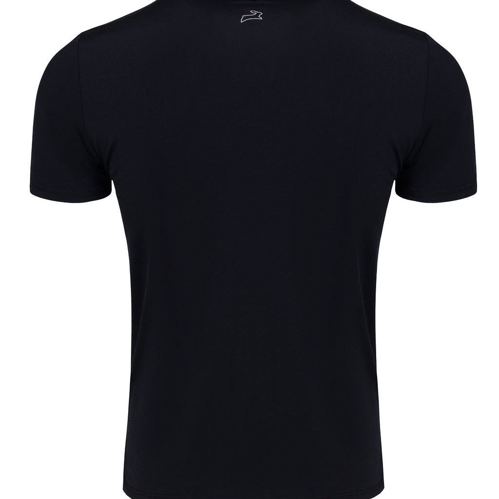 Short Sleeve Swim Tee Black