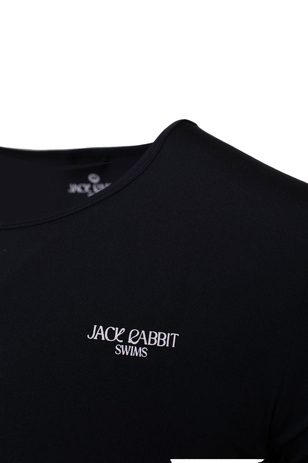 Short Sleeve Swim Tee Black
