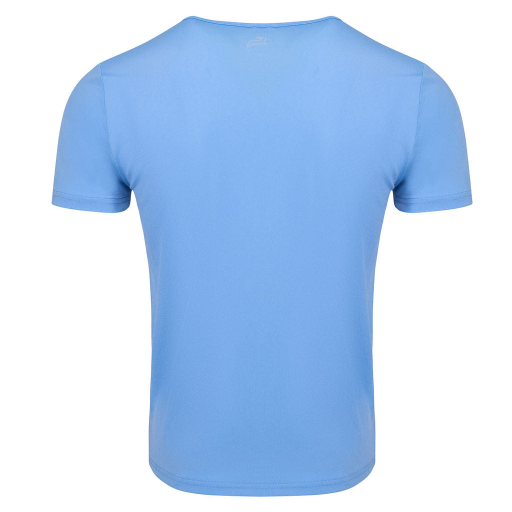 Short Sleeve Swim Tee Light Blue
