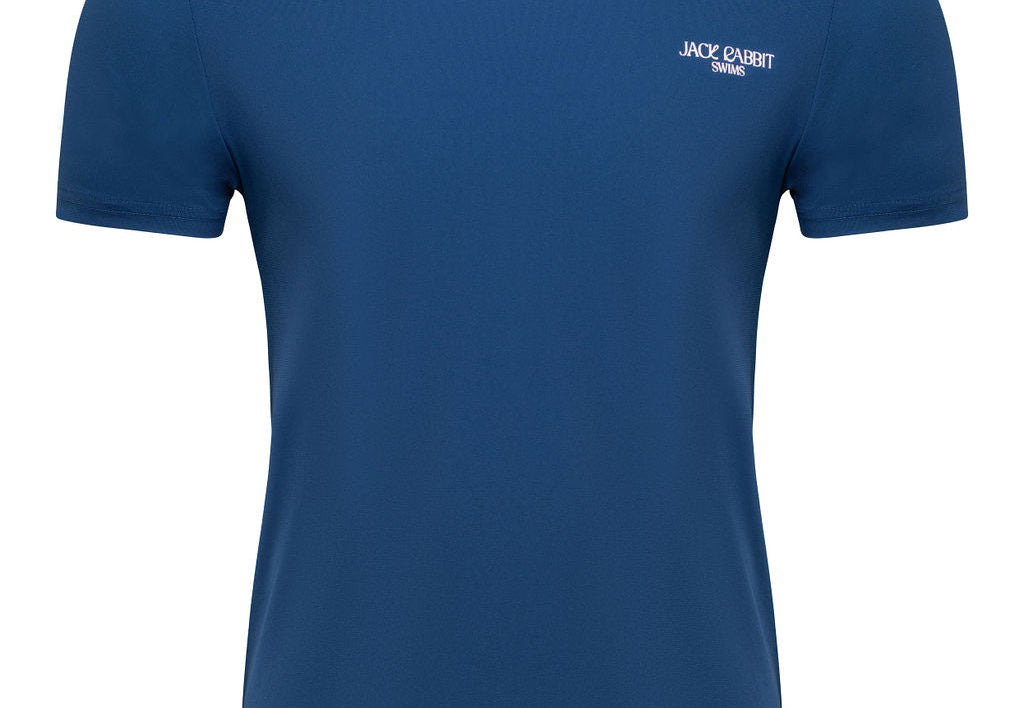 Short Sleeve Swim Tee Navy